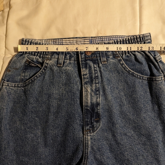 VINTAGE LEE high rise mom jeans size 4 waist 13" - Picture 6 of 8